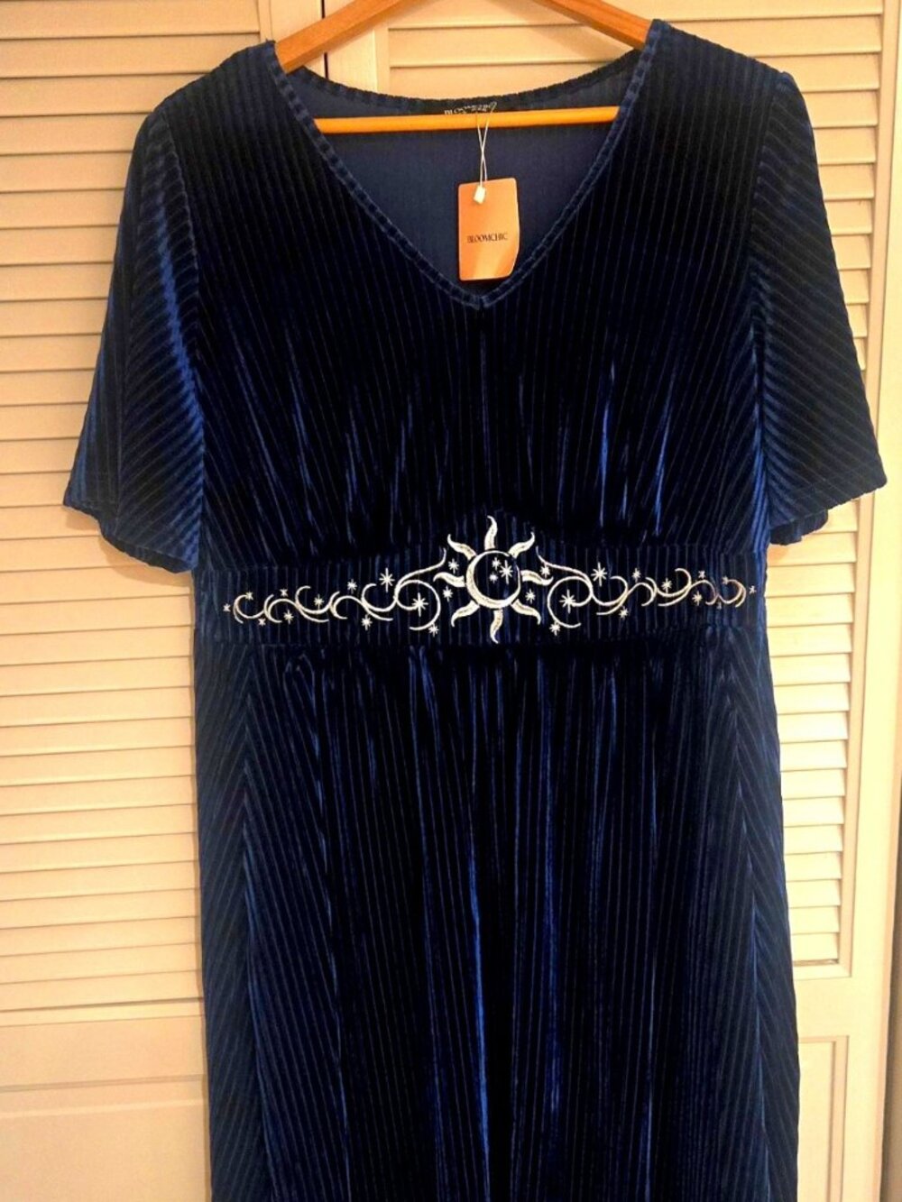 NWT Blue Velvet dress XL